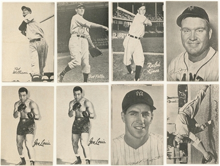 1947 Bond Bread Collection (22) Including Williams, Musial and Other Hall of Famers 